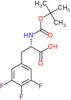 N-(tert-butoxycarbonyl)-3,4,5-trifluoro-L-phenylalanine