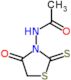 N-(4-oxo-2-thioxo-1,3-thiazolidin-3-yl)acetamide