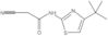 2-Cyano-N-[4-(1,1-dimethylethyl)-2-thiazolyl]acetamide