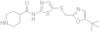 N-[5-[[[5-(1,1-Dimethylethyl)-2-oxazolyl]methyl]thio]-2-thiazolyl]-4-piperidinecarboxamide