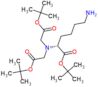 tert-butyl (2R)-6-amino-2-[bis(2-tert-butoxy-2-oxo-ethyl)amino]hexanoate