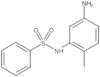 N-(5-Amino-2-methylphenyl)benzenesulfonamide