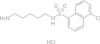 N-(5-aminopentyl)-5-chloro-2-*naphthalenesulfonam