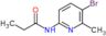 N-(5-bromo-6-methylpyridin-2-yl)propanamide