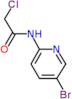 N-(5-bromopyridin-2-yl)-2-chloroacetamide