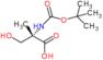 N-(tert-butoxycarbonyl)-2-methyl-L-serine