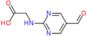 2-[(5-formylpyrimidin-2-yl)amino]acetic acid