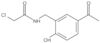 N-[(5-Acetyl-2-hydroxyphenyl)methyl]-2-chloroacetamide
