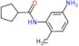 N-(5-amino-2-methylphenyl)cyclopentanecarboxamide