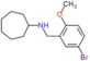 N-(5-bromo-2-methoxybenzyl)cycloheptanamine