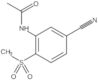 N-[5-Cyano-2-(methylsulfonyl)phenyl]acetamide