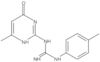 N-(1,6-Dihydro-4-methyl-6-oxo-2-pyrimidinyl)-N′-(4-methylphenyl)guanidine