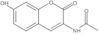 N-(7-Hydroxy-2-oxo-2H-1-benzopyran-3-yl)acetamide