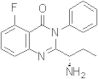 2-[(1S)-1-Aminopropyl]-5-fluoro-3-phenyl-4(3H)-quinazolinone