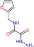 N-(furan-2-ylmethyl)-2-hydrazinyl-2-oxoacetamide