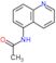 N-(quinolin-5-yl)acetamide