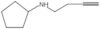 N-3-Butyn-1-ylcyclopentanamine