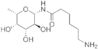 6-Amino-N-(6-deoxy-β-L-galactopyranosyl)hexanamide