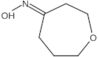 4-Oxepanone, oxime