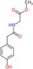 Glycine, N-[(4-hydroxyphenyl)acetyl]-, methyl ester