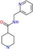 N-(pyridin-2-ylmethyl)piperidine-4-carboxamide