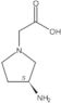 (3S)-3-Amino-1-pyrrolidineacetic acid