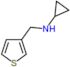 N-(thiophen-3-ylmethyl)cyclopropanamine