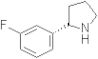 (S)-2-(3-fluorophenyl) pyrrolidine