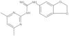 N-1,3-Benzodioxol-5-yl-N′-(4,6-dimethyl-2-pyrimidinyl)guanidine
