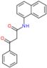 N-1-Naphthalenyl-β-oxobenzenepropanamide