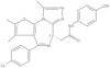 (6S)-4-(4-Chlorophenyl)-N-(4-hydroxyphenyl)-2,3,9-trimethyl-6H-thieno[3,2-f][1,2,4]triazolo[4,3-a][1,4]diazepine-6-acetamide