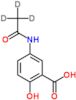2-hydroxy-5-[(2,2,2-trideuterioacetyl)amino]benzoic acid