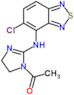 1-[2-[(6-cloro-2,1,3-benzotiazol-7-il)ammino]-4,5-diidroimidazol-1-il]etanone