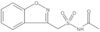 N-[(1,2-Benzisoxazol-3-ylmethyl)sulfonyl]acetamide