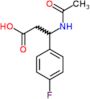 3-(acetylamino)-3-(4-fluorophenyl)propanoic acid