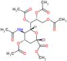 methyl (2R,4S,5R,6R)-5-(acetylamino)-4-(acetyloxy)-2-chloro-6-[(1S,2R)-1,2,3-tris(acetyloxy)prop...