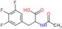 2-acetamido-3-(3,4,5-trifluorophenyl)propanoic acid