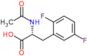 (2R)-2-acetamido-3-(2,5-difluorophenyl)propanoic acid