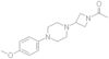 N-Acetyl-3-(4-(p-methoxyphenyl)piperazinyl)azetidine