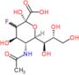 (3xi)-5-(acetylamino)-3,5-dideoxy-3-fluoro-D-glycero-beta-D-galacto-non-2-ulopyranosonic acid