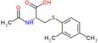 (2R)-2-acetamido-3-(2,4-dimethylphenyl)sulfanyl-propanoic acid