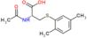 (2R)-2-acetamido-3-(2,5-dimethylphenyl)sulfanyl-propanoic acid