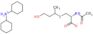 (2R)-2-acetamido-3-(3-hydroxy-1-methyl-propyl)sulfanyl-propanoate; dicyclohexylammonium