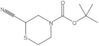 1,1-Dimethylethyl 2-cyano-4-thiomorpholinecarboxylate