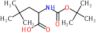 4-Methyl-N-{[(2-methyl-2-propanyl)oxy]carbonyl}leucine