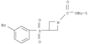 1-Azetidinecarboxylicacid, 3-[(3-bromophenyl)sulfonyl]-, 1,1-dimethylethyl ester