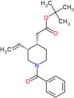 tert-butyl [(3R,4S)-3-ethenyl-1-(phenylcarbonyl)piperidin-4-yl]acetate