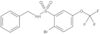 2-Bromo-N-(phenylmethyl)-5-(trifluoromethoxy)benzenesulfonamide