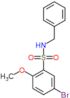 N-benzyl-5-bromo-2-methoxybenzenesulfonamide