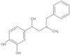 4-[1-Hydroxy-2-[methyl(phenylmethyl)amino]ethyl]-1,2-benzenediol